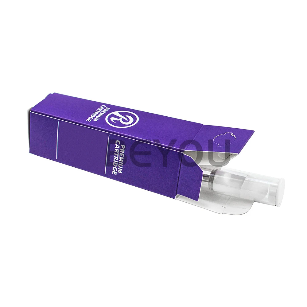 Empty Cartridge Storage Box 1ml Paper Packaging Cutom Logo Clear Platisc Tank Tube Alumnium Foil Opp Pouches Childproof Zipper