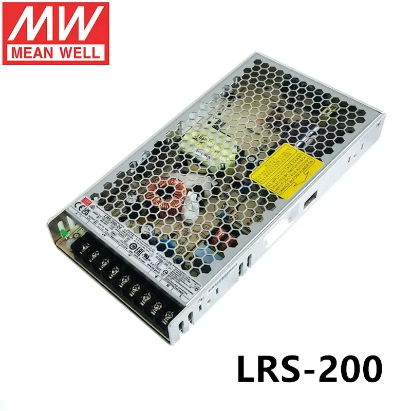 

Mean Well LRS-200-24 5V 40A 12V 15V 24V 36V 48V MEAN WELL SMPS Switching Power Supply For LED Strip