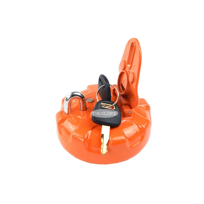 

For Ex200 High-quality Diesel Tank Cover Excavator Accessories, Safety Locking Type With Key 28617