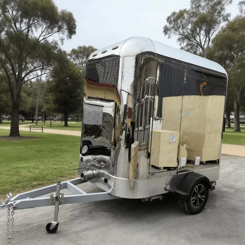 Portable Trailer, Toilet, Stainless Steel Portable, Mobile, Trailer Toilet