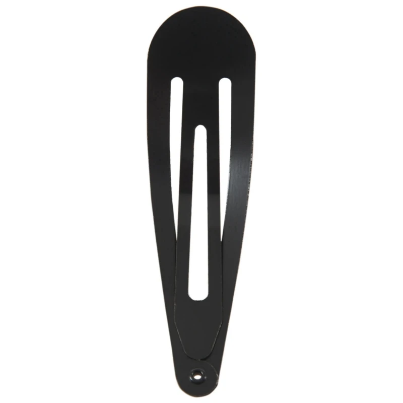 لتقوم بها بنفسك تصفيف الشعر الأسود مقاطع الشعر المعدنية ، مشبك شعر ، 67 مللي متر X 19 مللي متر ، 20 قطعة