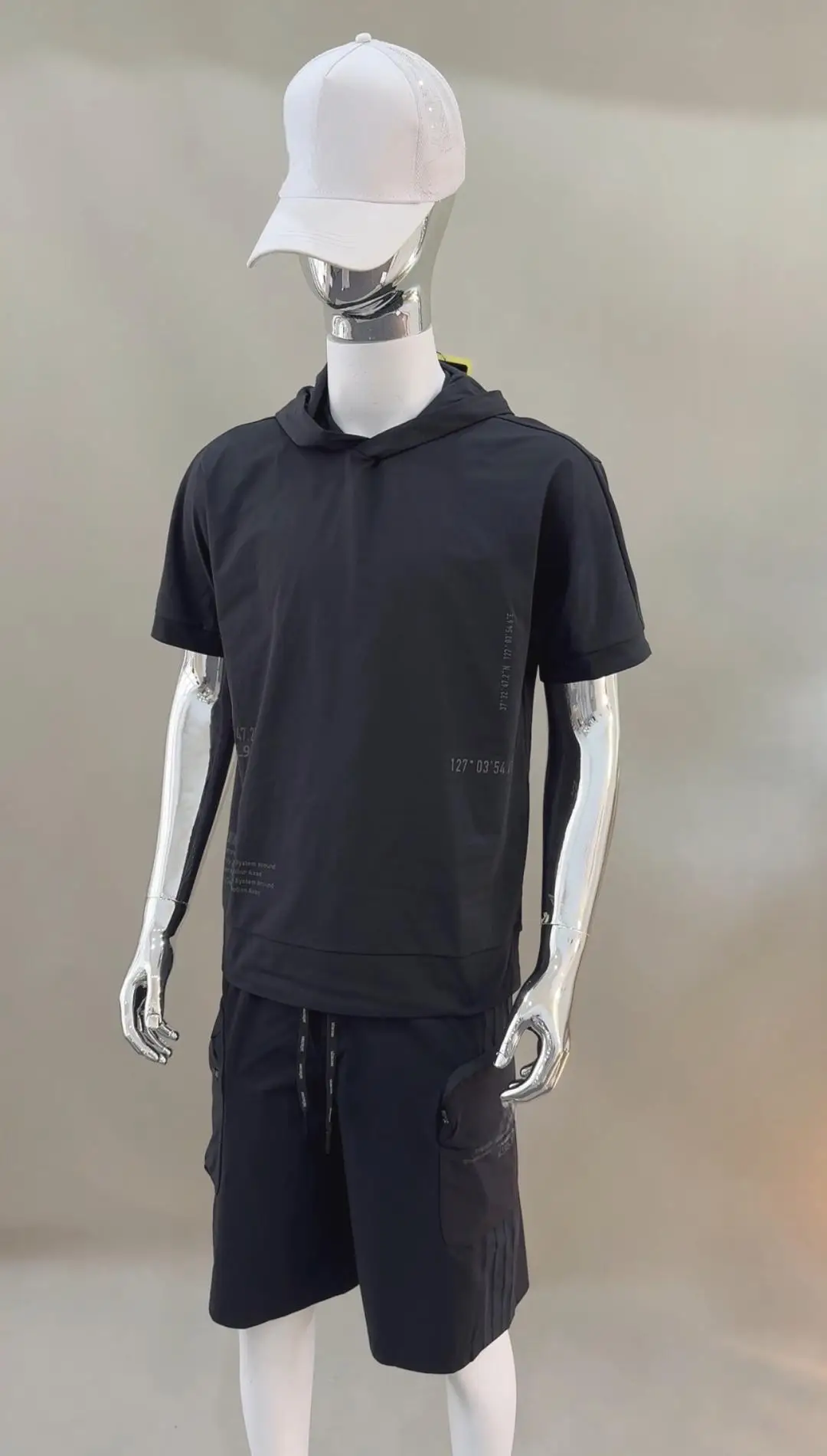 New Men's Quick-Dry Hooded Set for Golf—Versatile for Outdoor Sports and Casual Wear