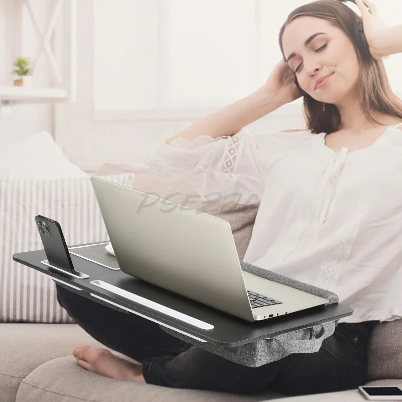 Portable Laptop Folding Table Computer Desk Lazy Person Pad Knee Table Bed Table