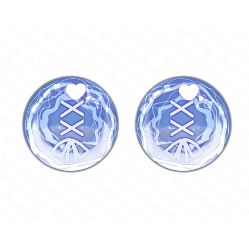 رئيس عيون مقلة العين Furryfandom Kigurumi كيمونو تأثيري حلي العين تلميذ اكسسوارات الحيوان الغبار صافي كيغ شرائح العين