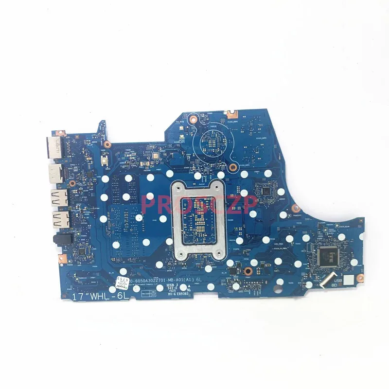 L32627-001 L32627-501 L32627-601 For HP 17-BY Laptop Motherboard 6050A3022701-MB-A01(A1) With SREJQ I5-8265U CPU 100%Tested Good