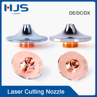 10pcs/lot High Qulity High-speed DE DC DX Laser Cutting Nozzles Double Layer for HANS Raytools WSX Fiber Laser Machine Head