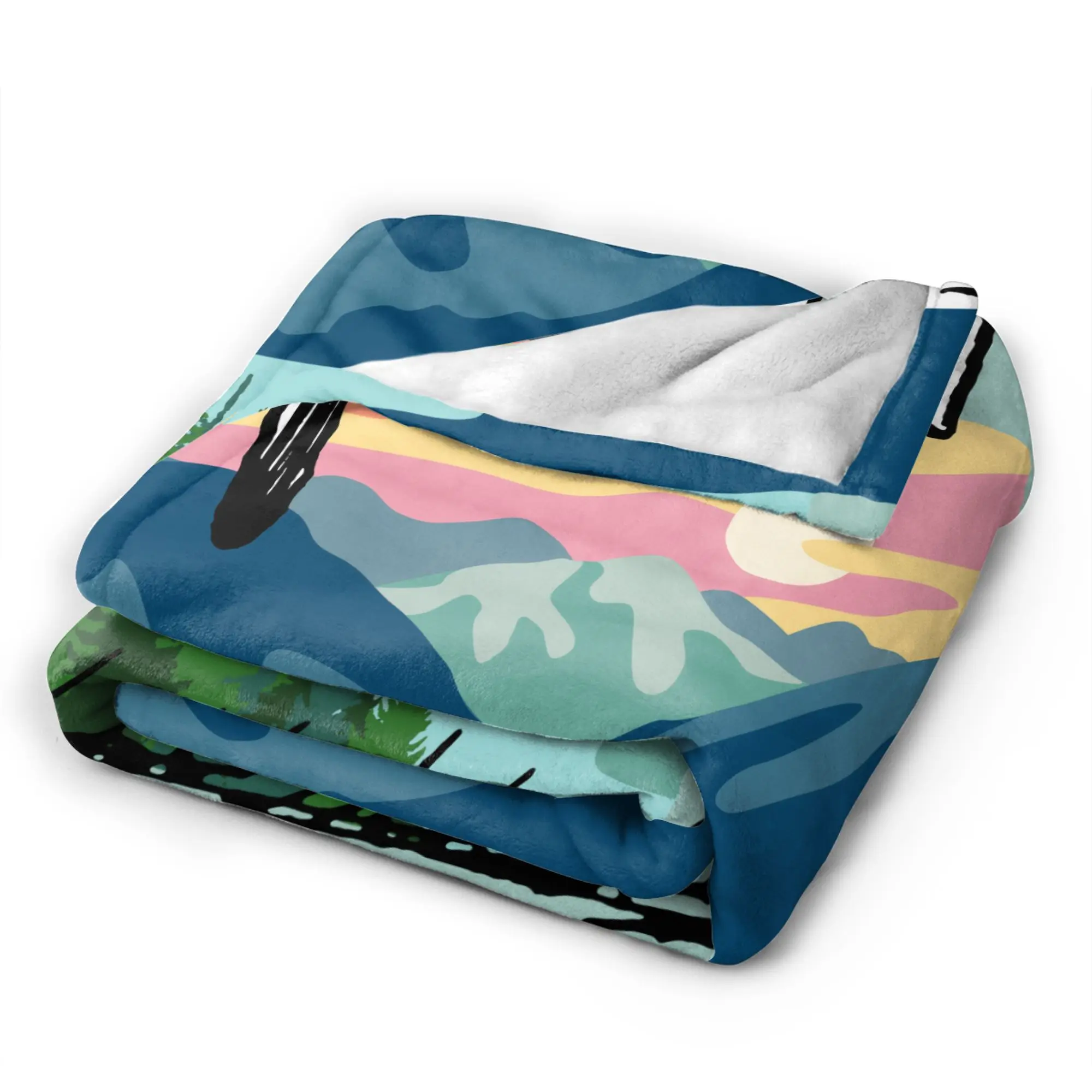 سنوبيس دوج هاوس الذهاب البرية الفانيلا رمي بطانية التخييم المشي لمسافات طويلة بطانية ل أريكة سيارة خفيفة الوزن الفراش يلقي ،