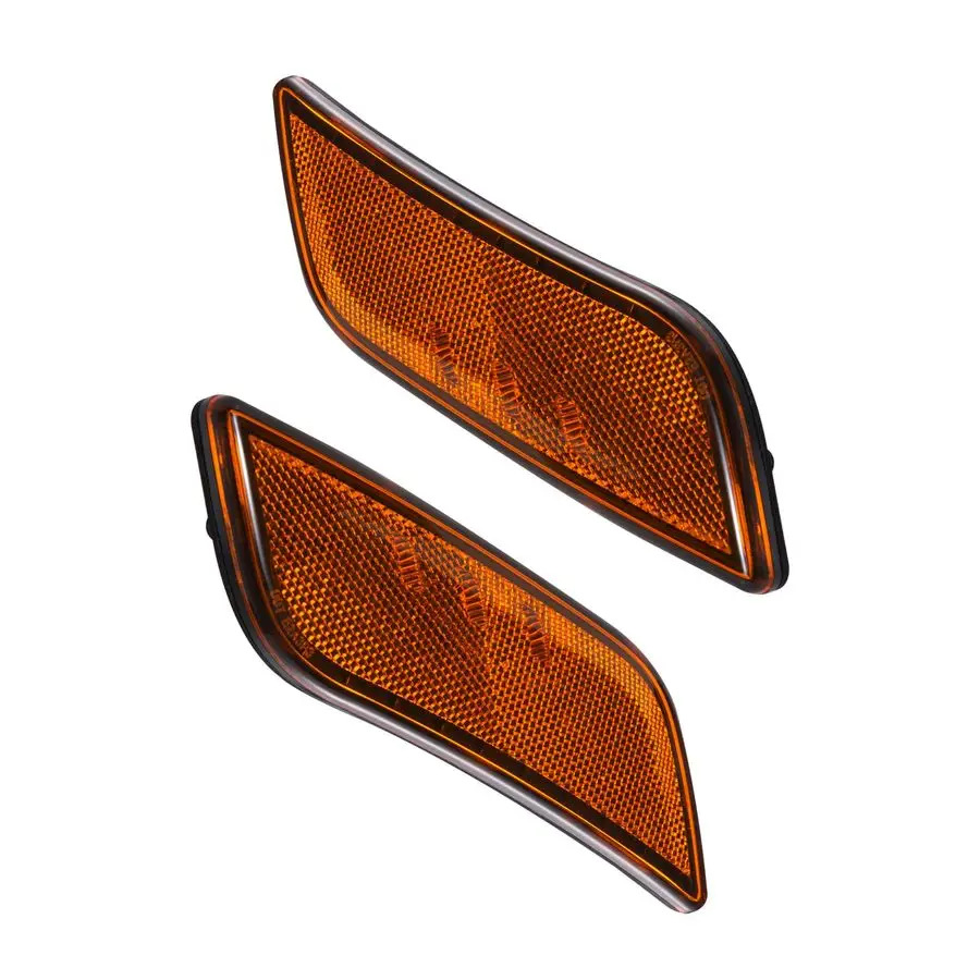 

Front Fender Turn Signal Lights LED Side Indicator Lamp Fit for Peterbilt 579 2013up, Peterbilt 587 20112018 Driver amp Passenge