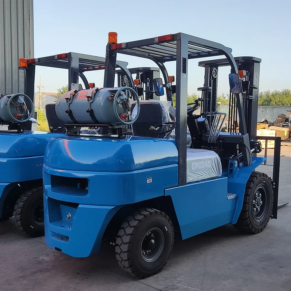 Diesel Propane Forklift Gas LPG 2.5 Ton LPG Forklift with Side Shift