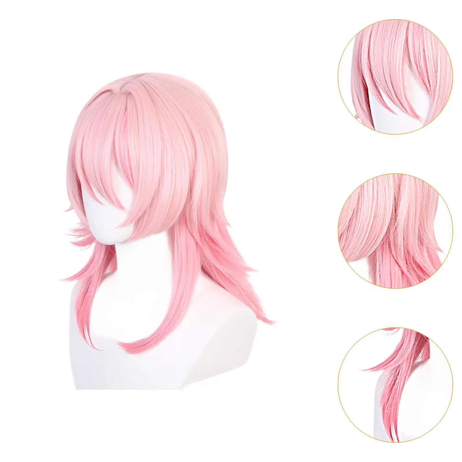 Cosplay Wig Accessories Game Full Head Wig for Masquerade Party Favors Halloween