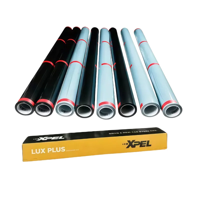 

XPEL Super Heat Insulation UV Rejection Ice TPU Light Blue/Black Car Skylight Roof Film Armor Film Sunroof Paint Protection Film