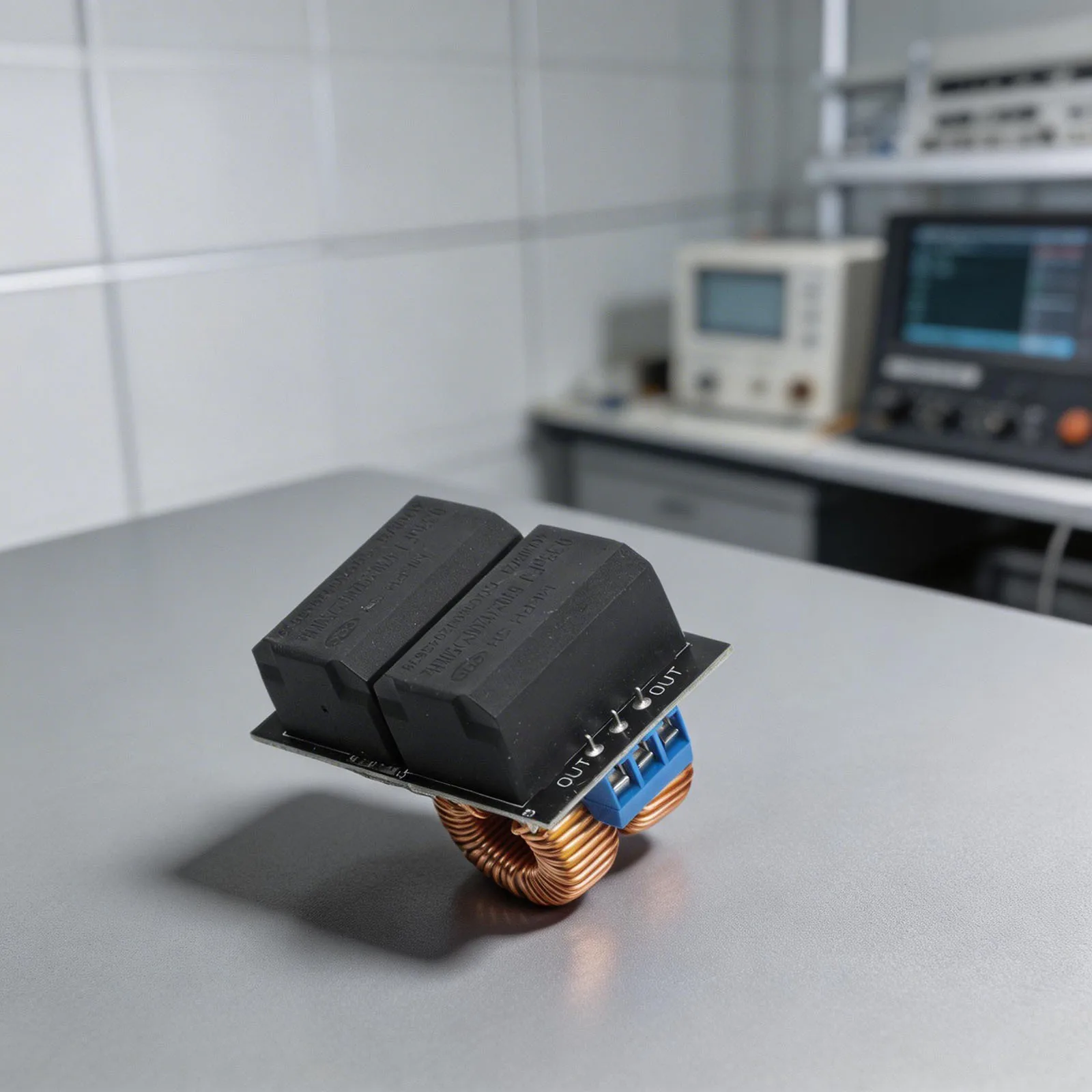 120W 5V-12V Low Voltage ZVS Induction Heating Power Supply With Heater Coil For DIY Electronic Component