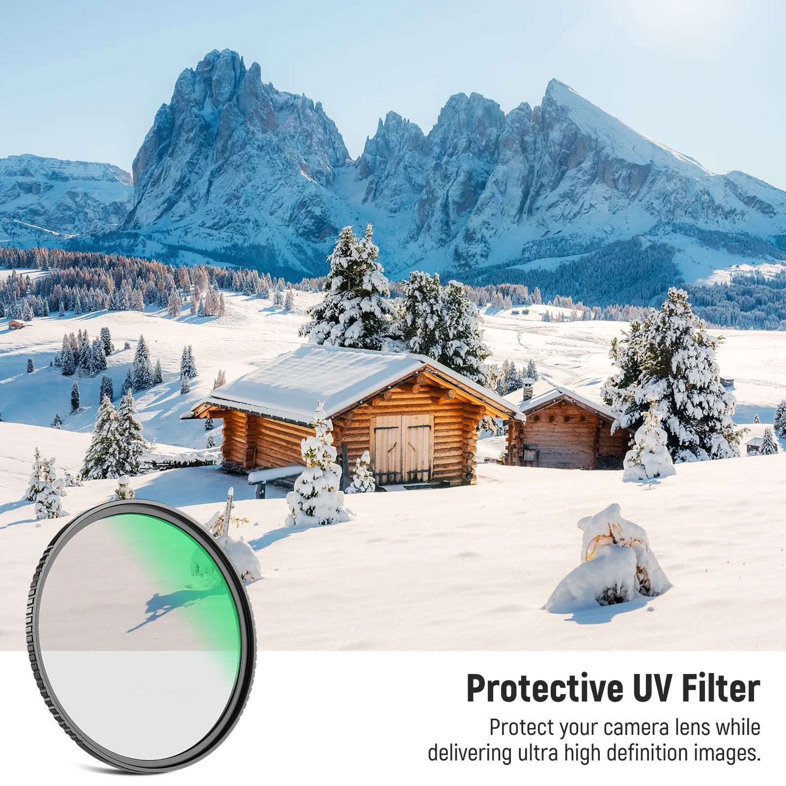 NEEWER MC UV Filter 39/40.5/43/46/52/55/58/62/67/72/77/82/95mm Ultra Slim HD Optics Multi Coated Ultraviolet Protection