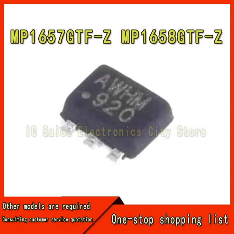 (10 Stuk) 100% Nieuwe MP1657GTF-Z Mp1657gtf Mp1657 Awhj Awhn Awh .. MP1658GTF-Z Mp1658gtf Mp1658 Awkj Awk. Sot-563 Chipset