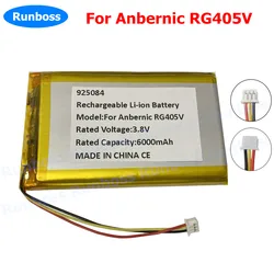 Replace 3.8V 6000mAh 904884 1.25mm Lipo Battery For Anbernic RG405V Game Machine Open Source Handheld Gaming Console Handheld