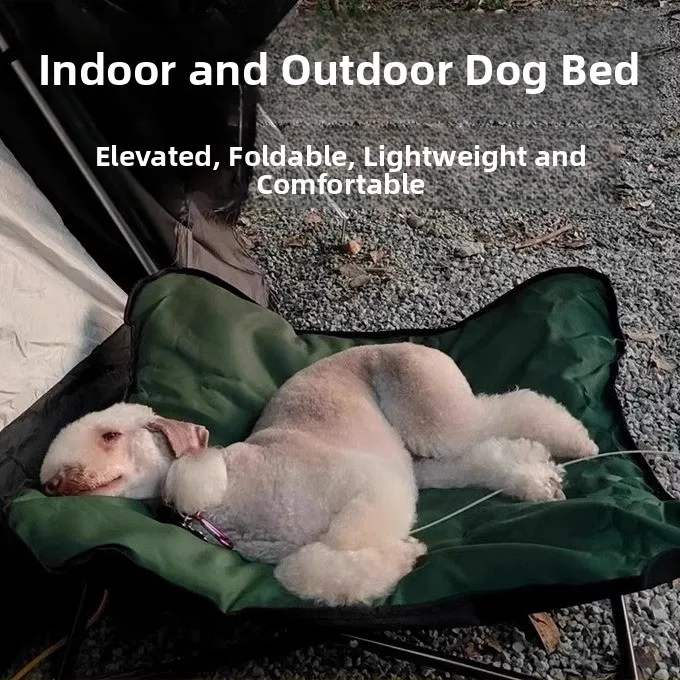 

Portable Outdoor Dog Bed Dog Nest Waterproof Pet Bed Cam Pet Mat Staable Pet Bed Comfortable Memory Foam Filling