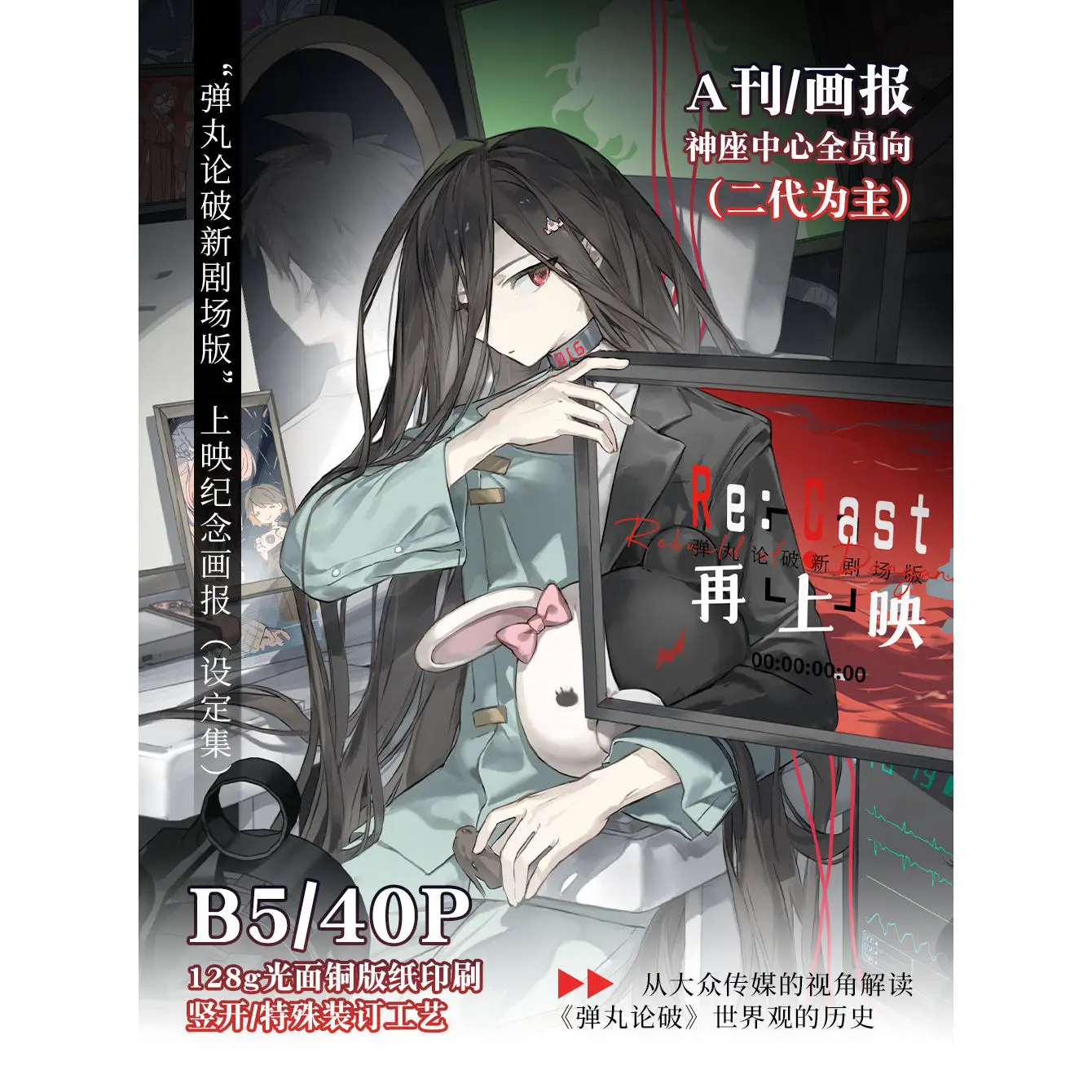 دانغانرونا النسخة المسرحية الجديدة ▶   جميع أعضاء مركز مقاعد الله تواجه إعادة: يلقي في المسرح. تذكرة فيلم ambitus