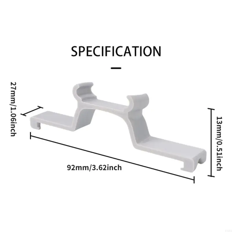E8BA resistenza ABS ABS Droni Porta del localizzatore per droni esterni ingranazione da corsa semplice per