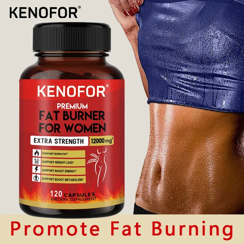 Advanced Fat Burner for Women - Weight Loss, Appetite Suppression, Energy, Cleansing and Detoxification, Boosts Metabolism