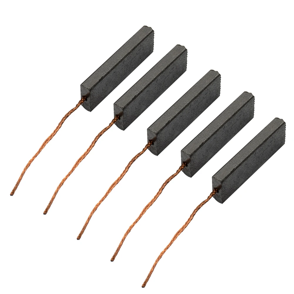 Imagem -02 - Escova de Carbono para Máquina de Lavar Acessórios de Substituição para Siemens Motor Interior e Exterior 39*135*5 mm Novíssimo