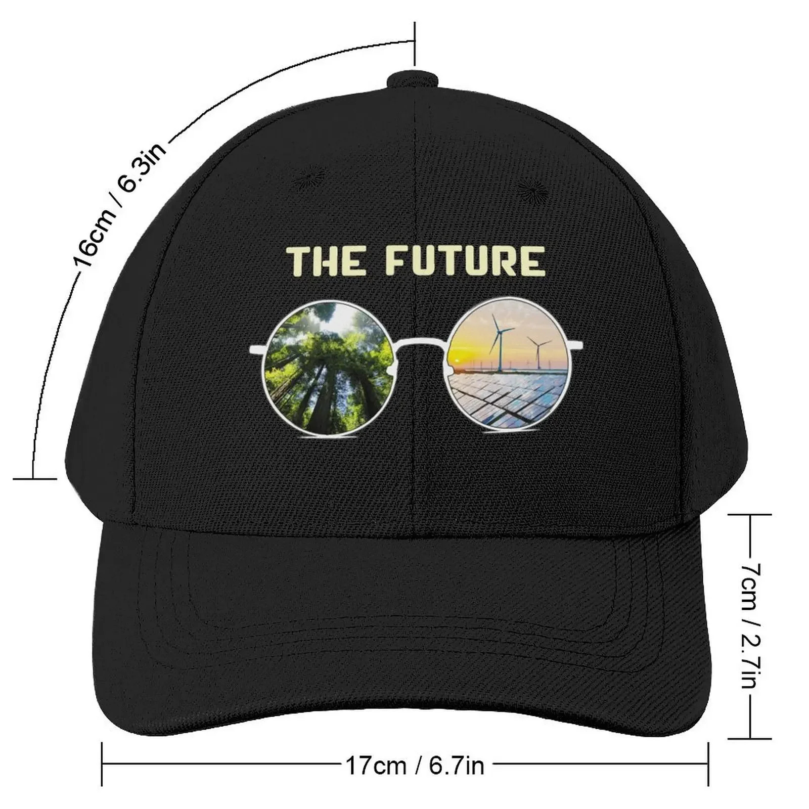 Futuresense (BL) Baseball Cap Snapback Cap New In Hat Golf Wear Sports Cap Women's Beach Men's