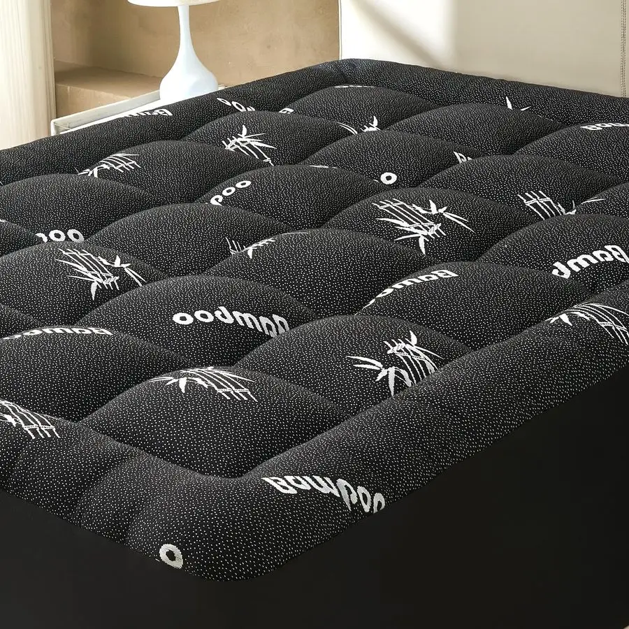 

Наматрасник Queen Size из вискозы, полученной из бамбука, мягкий, толстый, с эффектом подушки, для снятия боли в спине, охлаждающий.