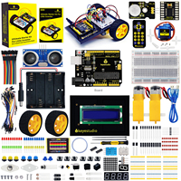 Keyestudio Ultimate Starter Kit Robot Car Kit For Little Inventor (Zero-based Learning Arduino Robot) STEM Programming DIY Kit