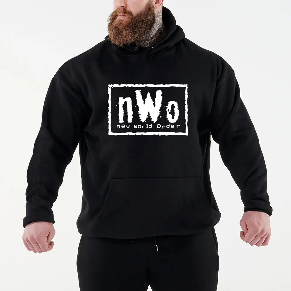 Black Eddie Guerrero LWO Men Hoodie Spring Autumn Male Oversized Pullover Tops 2024 New Fashion Man Clothes Sweatshirt