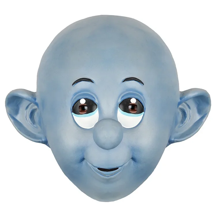 ハロウィンラテックスマスクかわいい赤ちゃん泣き顔人形愚かな子供マスクバーダンスマスク子供のパーティーのパフォーマンス衣装アクセサリー