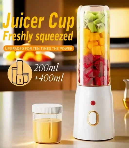 1 قطعة خلاط كهربائي للأطفال - عصارة محمولة متعددة الوظائف مناسبة للأطفال | آمنة وسهلة الاستخدام. #3