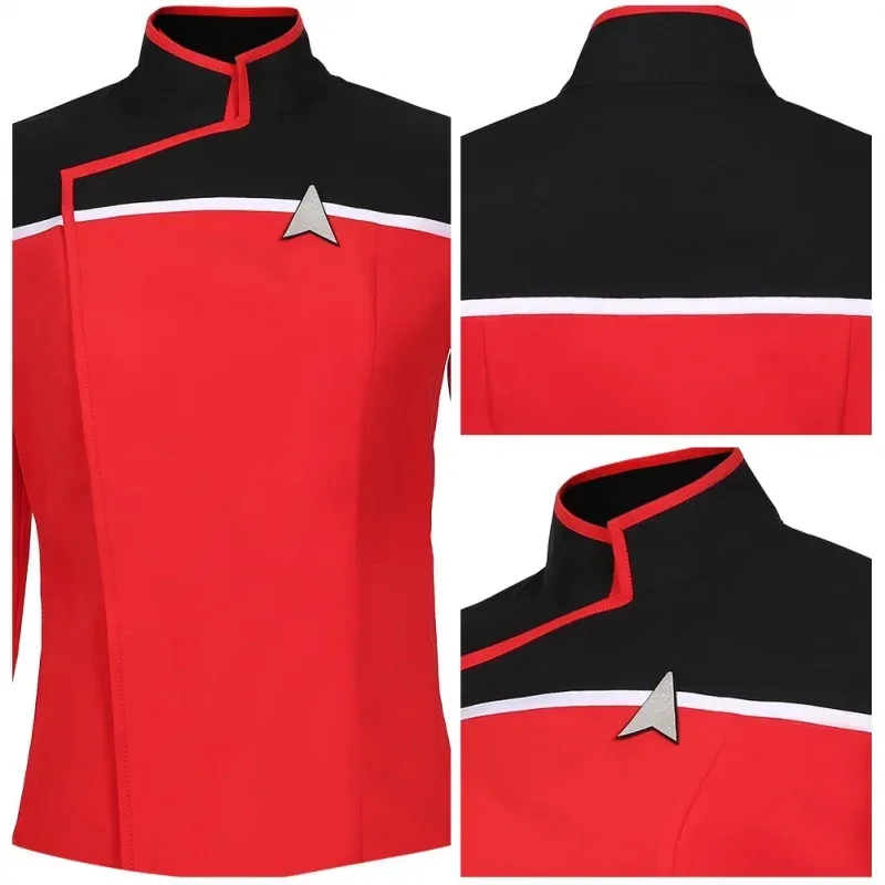 Bear's Den Clearance Star Lower Decks Stagione 1-Uomo Costume Cosplay Camicia Solo Top Nuovo 2025