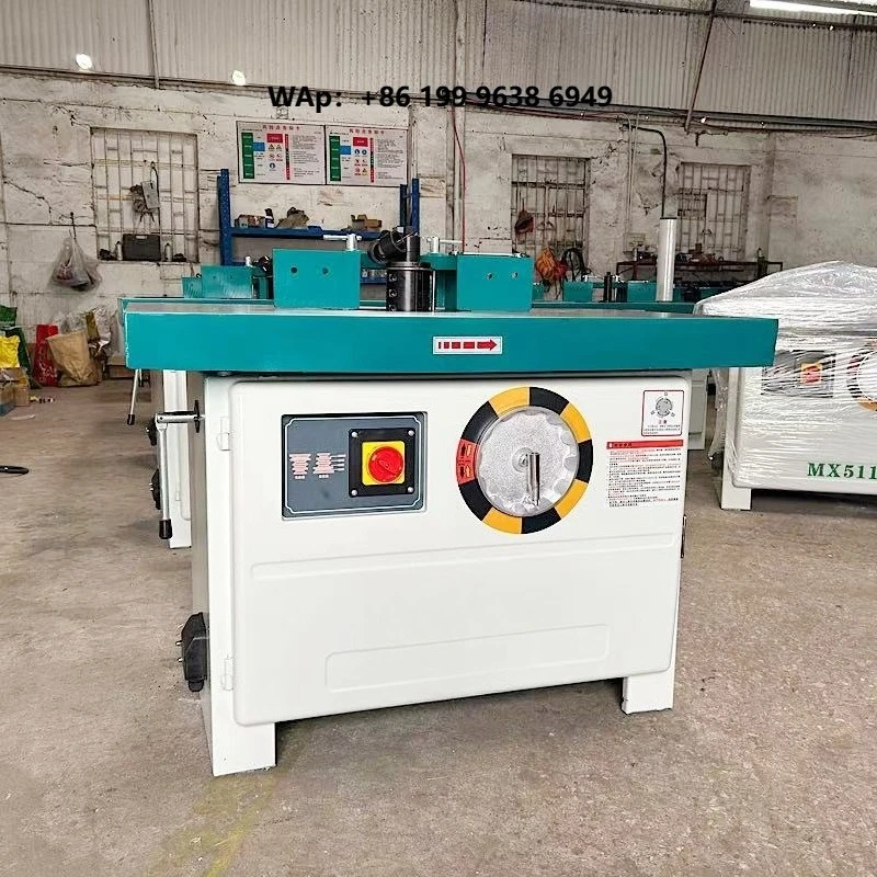 MX5117B Mustang Furniture Factory Use Solid Wood Finger Joint Shaper Machine 5.5KW Motor 1800r/min Spindle Speed