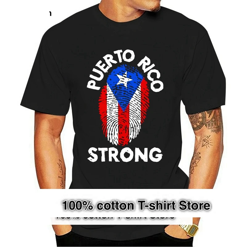 

Футболка Support For Porto Rico — мужская футболка с круглым вырезом