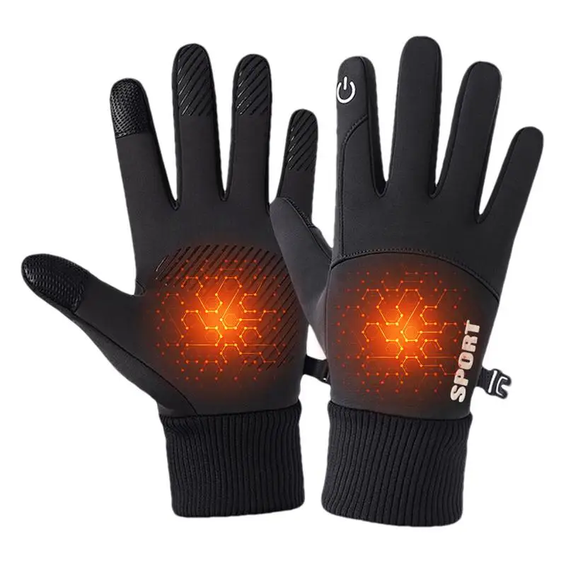 

Touchscreen Warm Heat Hand Warmers USB Hand Warmer Gloves Touchscreen Heated Mittens Heated Winter Gloves Warmers for Outdoor