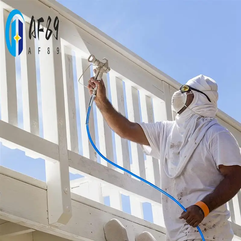 

AF89-4Ft Airless Paint Spray Extension Hose,3/16Inch Pressure Paint Spray Whip Hose,3000PSI Extended Wall Painting Tube