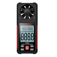 2025 New HABOTEST HT605 Digital Anemometer Wind Speed Meter Portable Windmeter LCD Backlight Display Temperature Humidity Meter