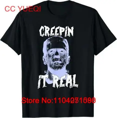 Creepin It Real Frankenstein Halloween T-Shirt T-Shirt