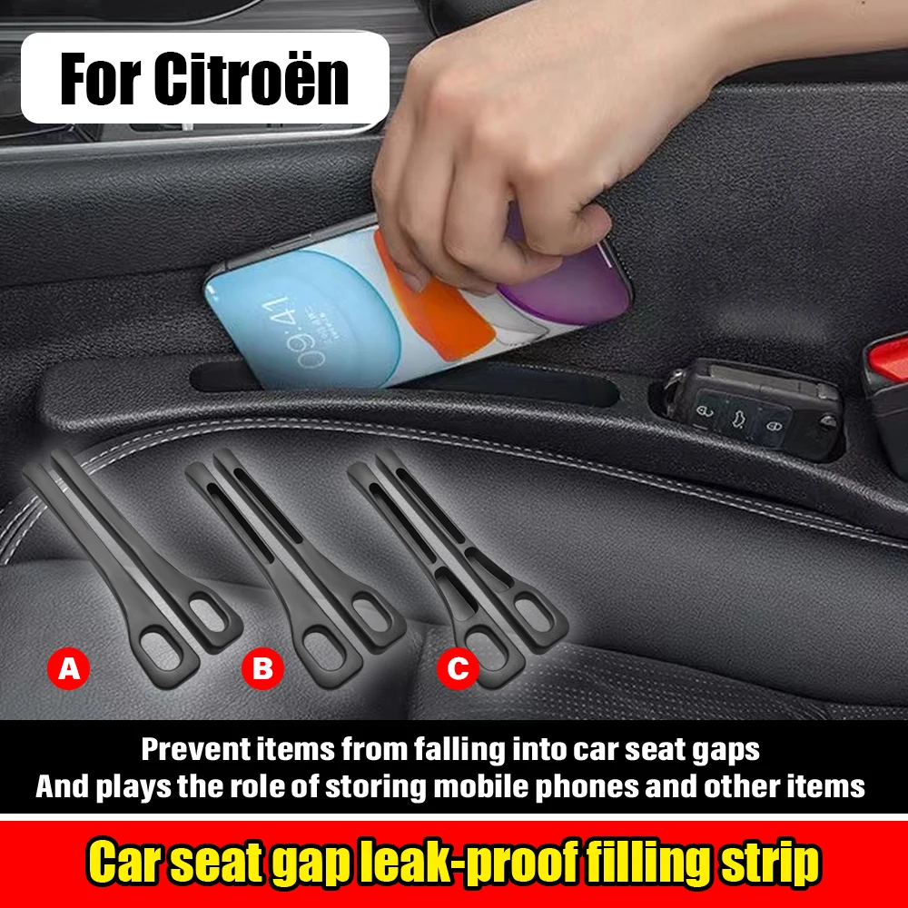 

Car Seat Gap Storage And Leak-proof Filling Decorative Strip For Citroen EC3 EC4 C5 C4 Cactus Picasso Auto Seat Kit Accessories