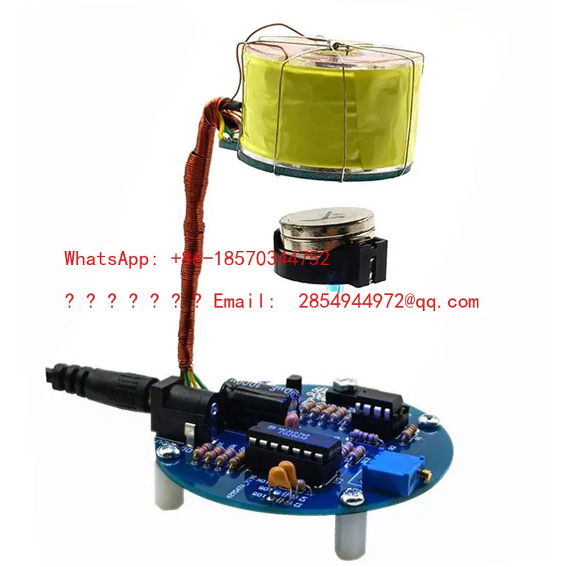 

L L Pull Up Magnetic Suspension Electronic Production Learning Kit Intelligent Magnetic Suspension Coil Electronic DIY Kit
