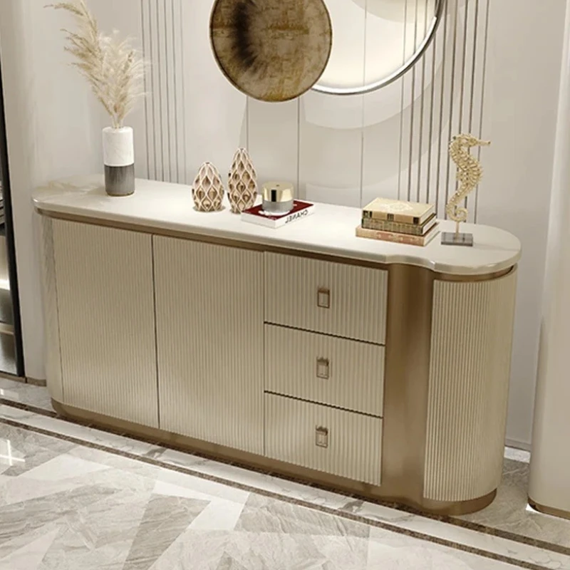 Storage Fashion Living Room Cabinets Decor Minimalist Buffet Morden Side Cabinet Ultra Thin Sideboard Woonkamer Kasten Furniture