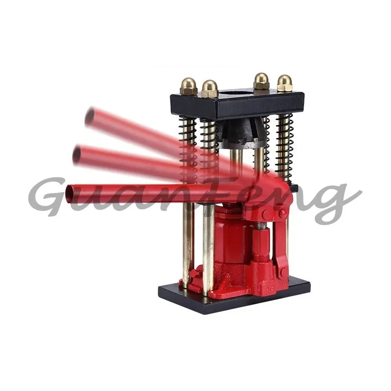 12‑20mm D‑Type 8‑Tooth Hand Hose Crimper, Portable High‑Pressure Hydraulic Tube Crimping Clamp Tool