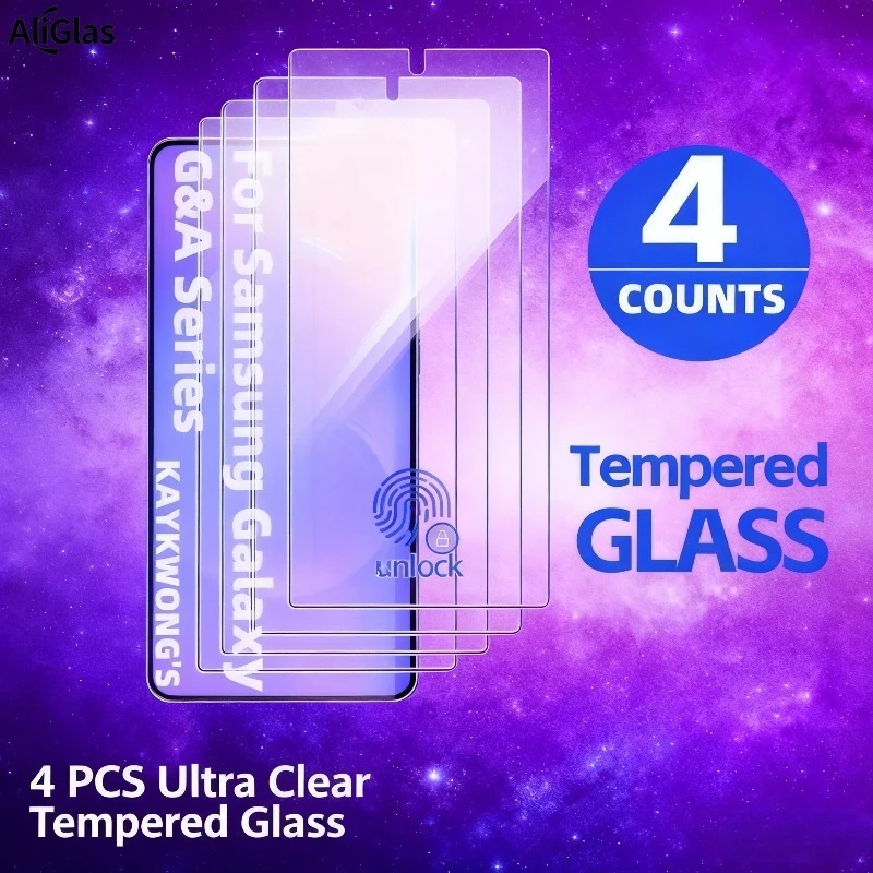 

Защитная пленка из закаленного стекла HD с черным краем для Samsung Galaxy S25 S24 Plus S25 S24 Ultra FE S23 S22 S21 Plus Glass