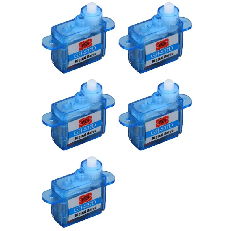 ABXE-5X GH-S37D GH-S43D Servo Motor Digital 3.7G 4.3G Mini Micro-Servo For RC Airplane Helicopter Truck Boat Car Robot