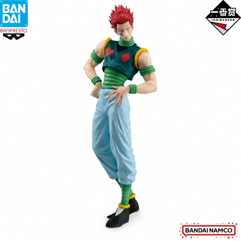 

In Stock Bandai Original Ichiban Kuji Hunterxhunter Hisoka Action Figure Model Doll Brand New Boxed Anime Characters Toys Model