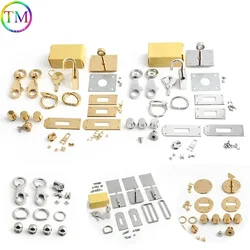 High Qualaity Stainless Steel Metal Clasp Wholesale Bag Twist Turn Lock Set of Lock For Woman Handbag Purse Hardware Accessories