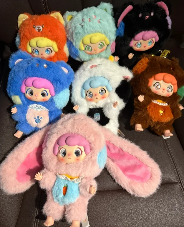 

Очаровательная модная игрушка в глухой коробке для детей в возрасте 3, красивый подвесной орнамент, плюшевая кукла, коллекционные фигурки, серия MIA Friend