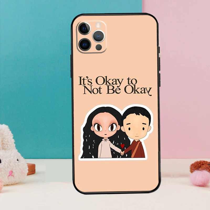 Korean Drama It Is Okay To Not Be Okay Case For iPhone 14 13 12 11 15 16 Pro Max Mini Plus X XR XS Max Bumper Cover