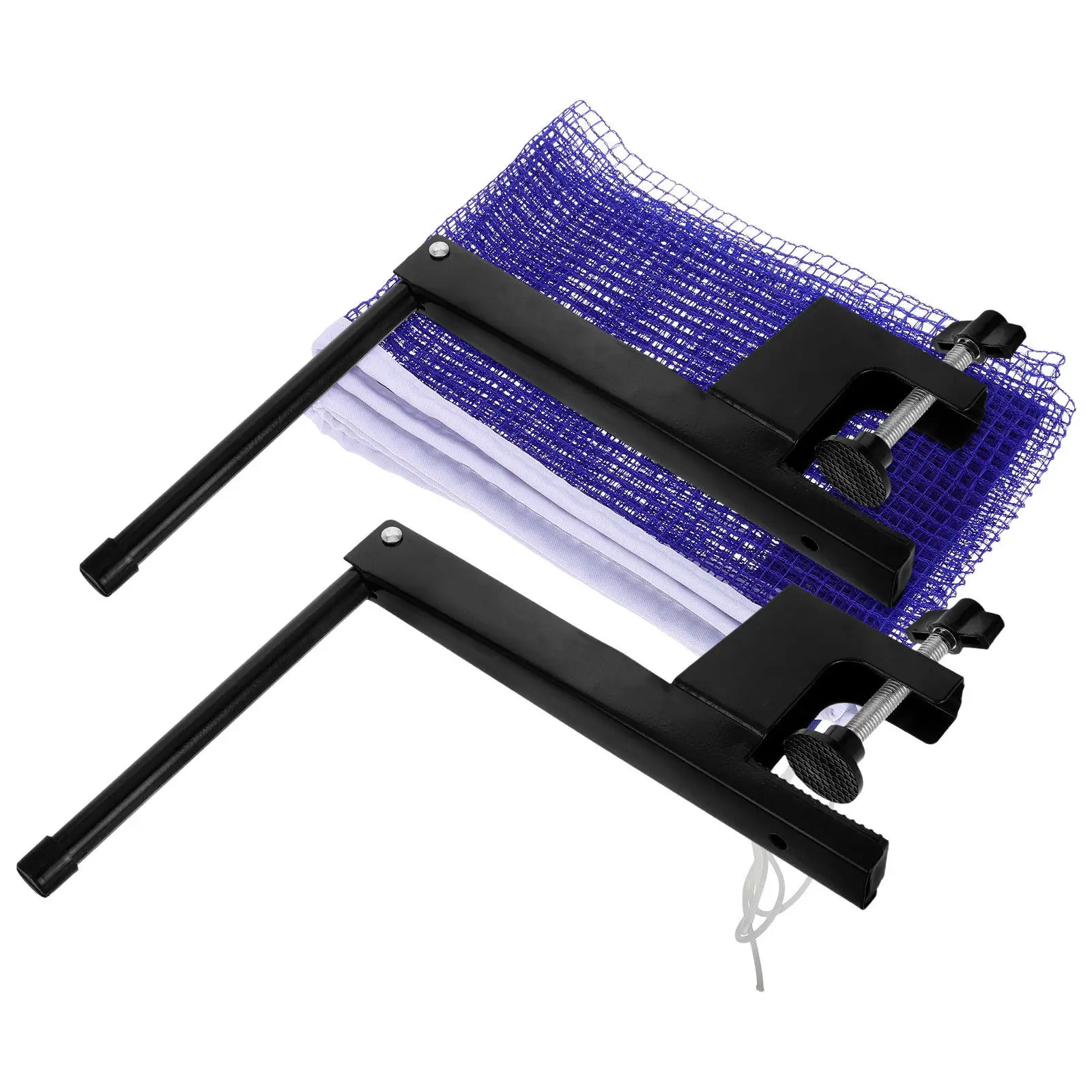 

Portable Universal Table Tennis Net Set for Any Standard Ping Pong Table Indoor Outdoor Use Elastic Mesh Ball Containment Easy