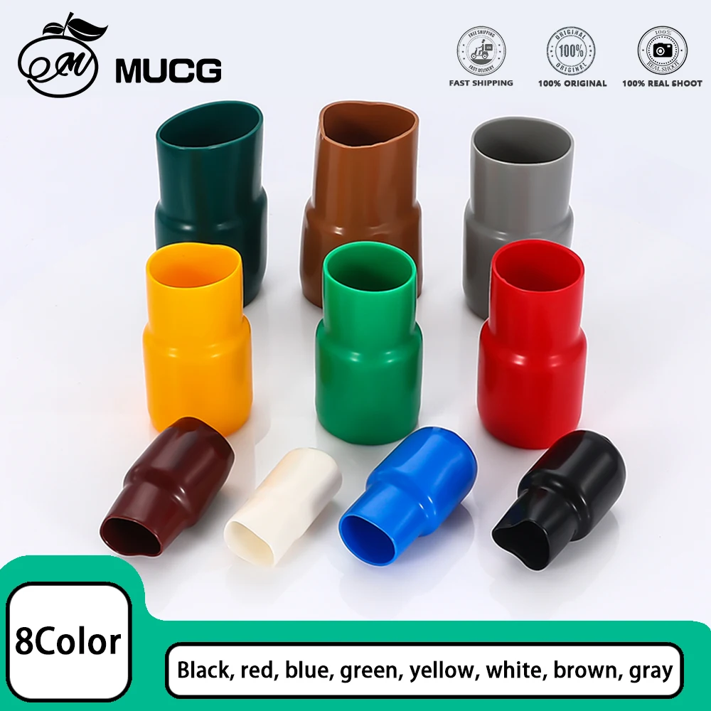 Lug Jacket Terminal Jacket Soft PVC Insulating Wire Cable Terminal Protective Sheath for Y U Circular Ring Type C45 Lug Terminal