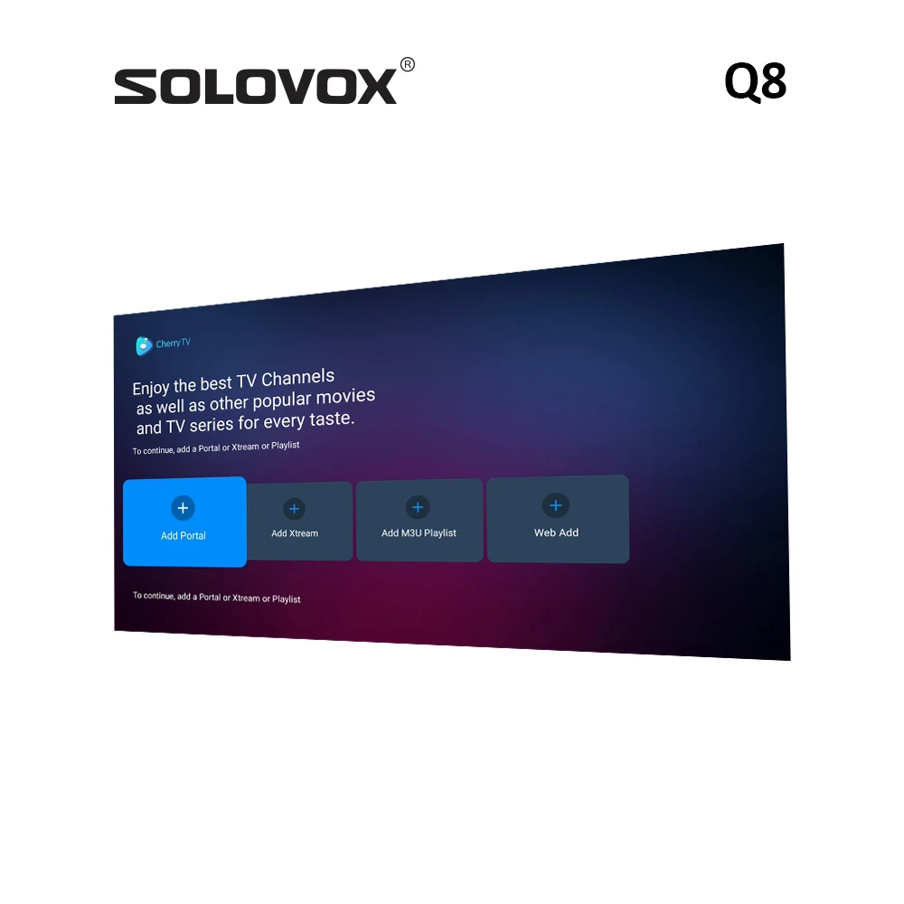 SOLOVOX Q8 TV Android 11 Cherry Box 4G 32G S905Y4 رباعي النواة WIFI 5G Dual STALKERID مشغل الوسائط AV1 4K XTREAM فك